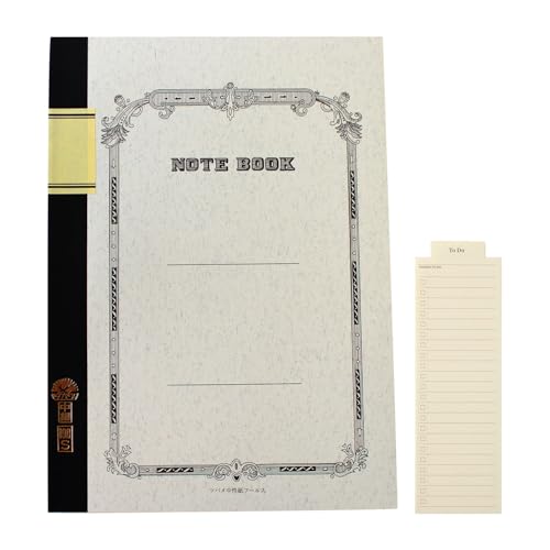 Cuaderno B5 Tsubame rayado de 6 mm con marcapáginas W3012AZ para tomar apuntes