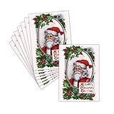 ✅ QUALITE : Papier haut de gamme 350G/m² et impression de qualité pour ces cartes Merry Christmas (Noël en anglais)