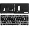 New Keyboard with Backlit and Pointer for HP EliteBook 840 G3 840 G4 745 G3 745 G4 848 G3, Backlight, Silver Frame, US Layout Laptop Keyboard, P/N 901042-001 903008-001 836308-001 6037B0126901