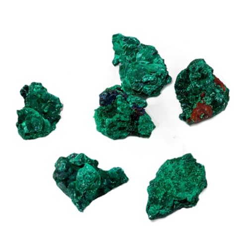 Malachite brute naturelle 1kg pierres irrégulières pour aquarium et décoration de jardin