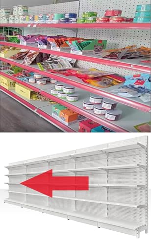 Scaffali di vendita al dettaglio dello scaffale di esposizione per i negozi di alimentari & i negozi di alimentariRobusta regolabile salvaspazio Étagère de Gon per la vetrina del prodotto