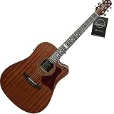 Melhor Violão Elétrico de 2025: Guia de Compra Completo! 2 Violão Strinberg SD200C Mgs Folk Eletroacústico Mogno Fosco