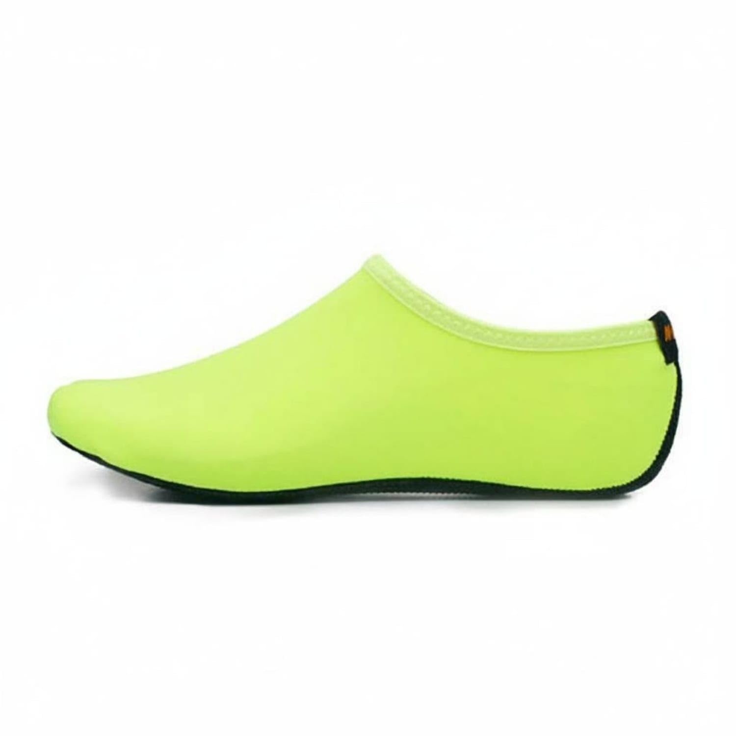 UJEAVETTE Breathable Quick-Dry Water Socks Safeguarding Sole Non-Slip Beach Shoes Wear-Resistant Barefoot Swim Shoes Lightweight for Divers, Surfers, Yogis, Diving, Surfing, Swimming Pool, Green, L-image-32