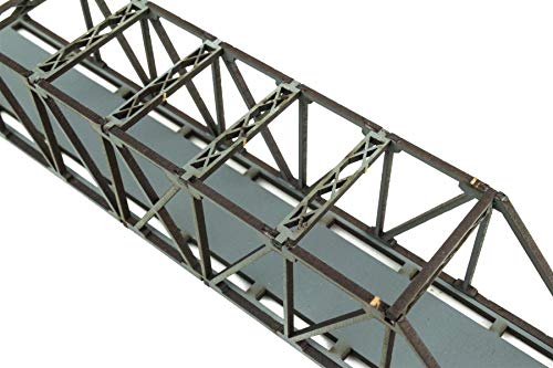 War World Scenics Single Track N-Gauge Mdf Girder Bridge 200Mm (Choose Colour) – Railway Modelling Scale Railroad Model Diorama Rail Layout Landscape Construction #TOP5
