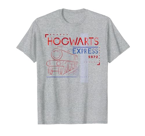 Harry Potter Hogwarts Express T-Shirt, Men, Heather Grey, XX-Large