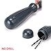 Skelang Hand Drill 3/8-Inch Capacity Powerful and Speedy Manual Hand Drill With Finely Cast Steel Double Pinions Design, 3 Jaw Chucks and ABS Anti Slip Handle