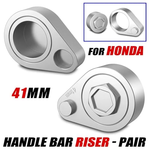 Kit de rehausseur de barre de poignée 41mm contre les douleurs aux poignets en CBR600