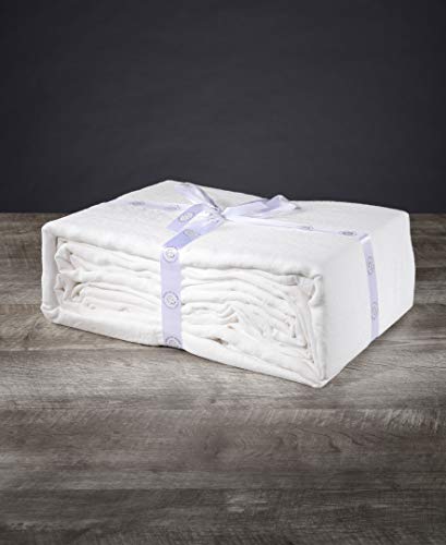 Delilah Home Organic Hemp Split King Bed Sheets
