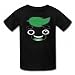 Popowner Guava Juice Face Cotton Youth Unique Novelty Funny T Shirt