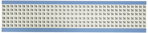 Cartes de marquage en acétate Brady HH-T4-PK noir sur blanc numéro de moteur