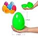 ESSENSON Large Surprise Eggs Filled 6 Pack Easter Eggs with Wind-Up Jumping Chics and Animal Stickers, Colorful Pre Plastic Easter Eggs for Kids Easter Basket Gifts Easter Basket Stuffers Fillers