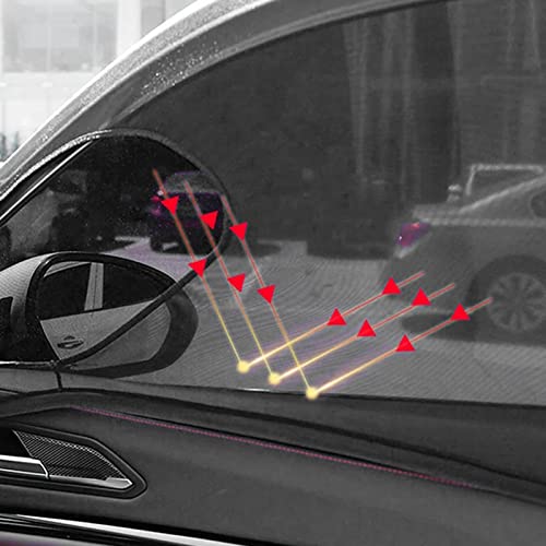 sombra do sol,ERYUE Janela traseira do carro Cortina de pára-sol interior Proteção solar Janela de t