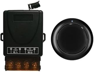 Universal RF DC12V 24V 30A Relay 1CH Wireless Remote Control Switch for Door/Light/LED/Motor Transmitter & Receiver 433mhz - (Color: with 1 Remote, Size: 315mhz)