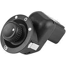 Electric Mirror Control Switch Push Button Actuator for Manual Compatible with Most Vehicle Mirror Systems,