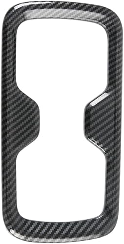 Miniatura 7 de Soporte delantero para taza de agua, de fibra de carbono, consola central de automóvil, soporte para taza de agua, cubierta de panel, 2015-2021