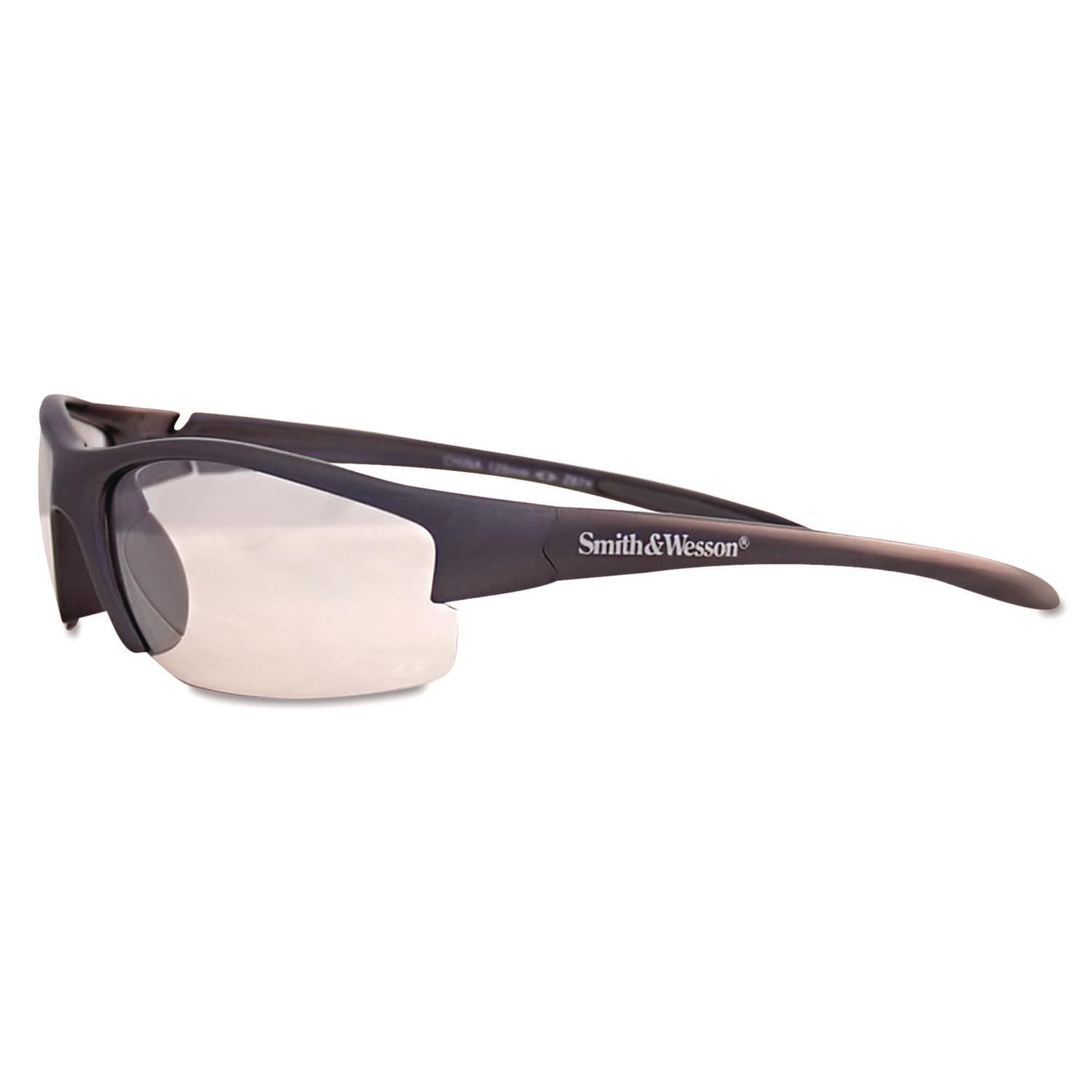 Smith & Wesson and Safety Glasses with Gun Metal Frame and Ant