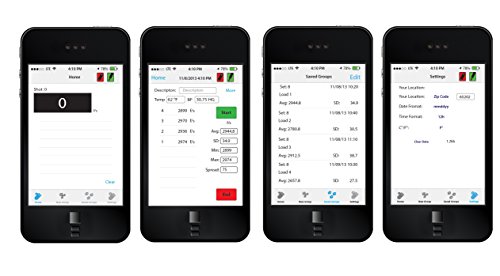Caldwell G2 Ballistic Precision Chronograph with Tripod and Rechargeable Battery for Shooting Indoor and Outdoor MPS/FPS Readings3