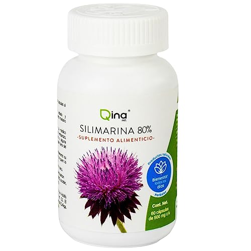 Herbal Plus, Silimarina 80% 60 capsulas 500 mg c/u qina ntl