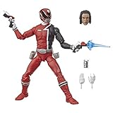 INCLUT DES ACCESSOIRES INSPIRÉS DU PERSONNAGE S.P.D. : Cette figurine Ranger rouge Mighty Morphin comprend plusieurs accessoires inspirés du personnage, dont le blaster Delta