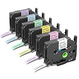 Utilisation polyvalente :Ces rubans pour étiqueteurs sont largement utilisés à la maison, au bureau, dans le commerce, l’industrie, l’école, les magasins de détail, les entrepôts, le jardin et bien d’autres endroits.Ils sont idéaux pour étiqueter la cuisine, les étagères, les armoires, les dossiers, les classeurs, les accessoires et bien d’autres objets.