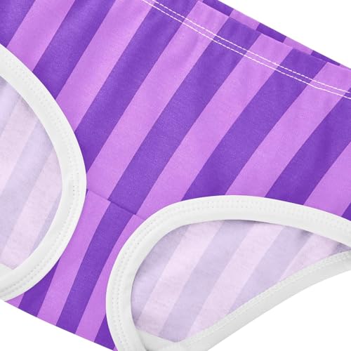 Purple Stripe Toddler Girls's Underwear 2T 23008884