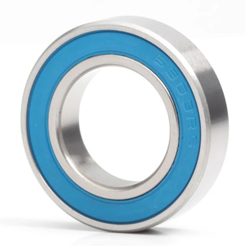 Rodamientos de bolas 6903-2RS azul sellado con dimensiones 17x30x7mm de alta resistencia mecánica 4