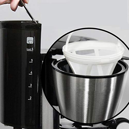 LTLWSH Filter Coffee Machine, Anti-Drip Design Detachable Filter Keep Warm 0.65L coffee makers 600W - Image 4