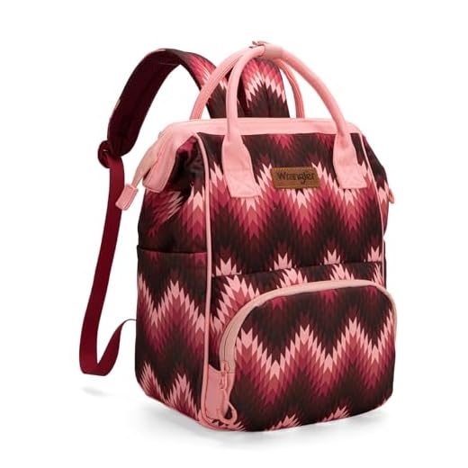 Montana West Wrangler Aztec Callie Diaper Bag Backpack with Stroller Straps Multifunction Baby Travel Bag WG2211-9110DPK