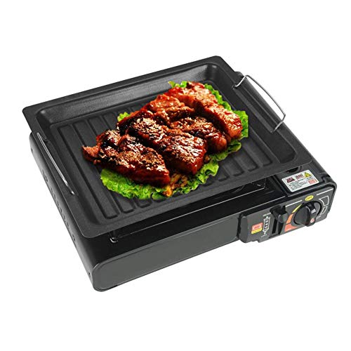Bapao Grillschale Emaille Edelstahl Grillzubehör, Schale für Camping und Familien einfache Reinigung