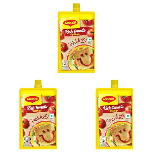 Image of MAGGI Pichkoo Tomato Ketchup, 75g /80g (weight may vary) (Pack of 3)