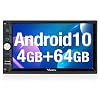 Vanku Android 10 Autoradio mit Navi 64GB + 4GB 8 Core Unterstützt Qualcomm Bluetooth 5.0 aptX DAB + Android Auto WiFi 4G…