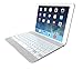 ZAGG Cover with Backlit Hinged Bluetooth keyboard for iPad Air - White