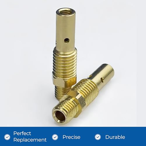 Image of 24PCS Flux Core Gasless Nozzle Welding Kit Flux Core Gasless Nozzle .030 inch & .035 inch Contact Tips Replacement MIG Welder Accessories,Compatible with Lincoln,Eastwood and more (.030 inch & .035 inch）