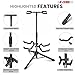 5 CORE Double Guitar Stand Adjustable 25.5
