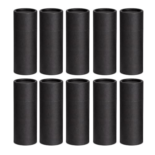 Doromy Black Kraft Paper Tubes