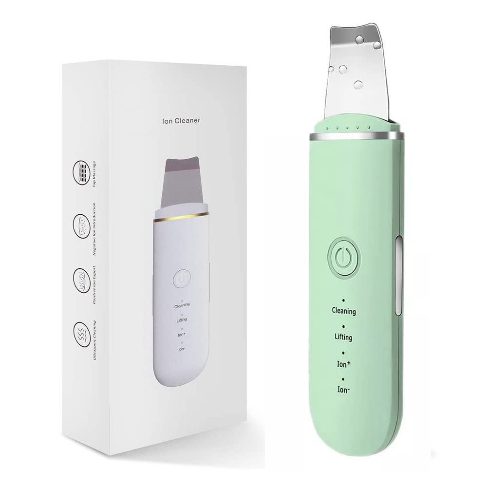 ROCKTECH® Ultrasonic Facial Machine for Face Lifting, Skin Rejuvenation & Cleansing Dirt Blackhead Remover, Exfoliator, Comedone Extractor Treatment