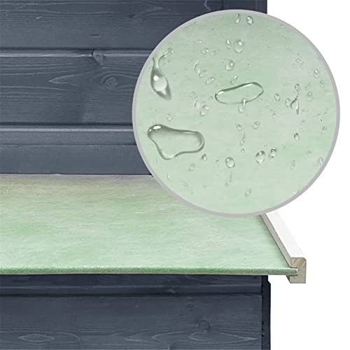 Chamber Hühnerstall Outdoor Bunny Großer Holzkaninchenstall Hühnerkäfig Mit Belüftungstür, Abnehmbarem Tablett & 2… – Bild 8
