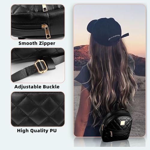 Image of Womens Tiny Backpack Purse, PU Leather Small Backpack Purse for Women and Girls, Stylish Mini Backpack Cute Small Backpack with Adjustable Strap for Dating, Shopping, Party (pink)