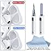 Airpod Cleaner Kit, Earbud Cleaning Kitfor Airpods Pro 1 2 3,Multi-FunctionCleaning Pen with Soft Brush FlockingSponge, Suitable for BluetoothHeadset, Charging Box, Mobile Phone,Earbud (1Pcs)