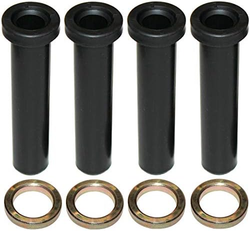 FanShow Front A-arm Long Bushings For Polaris Sportsman 500 Ho 2001-2002. Black Gold 4pcs Front Black Gold 4pcs - Foto 8