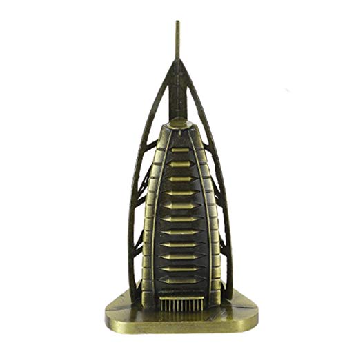 Burj Al Arab hôtel miniature bronze ornement artisanal