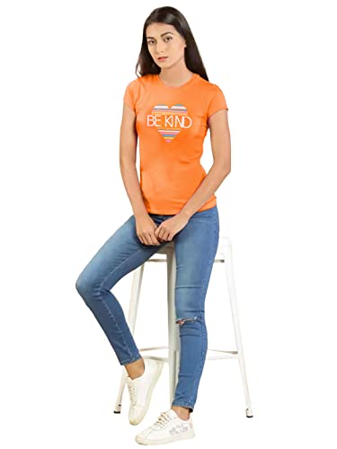Image of Lyra Women's Cotton Regular Fit T-Shirt