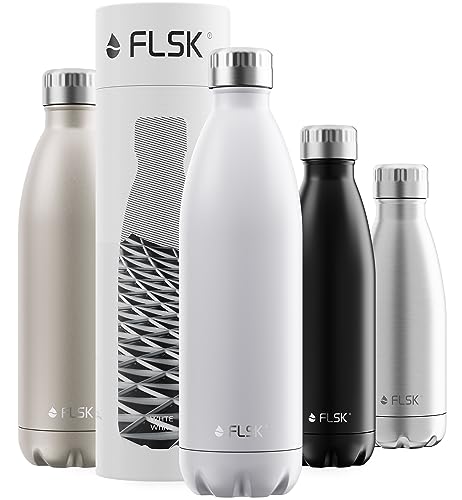 FLSK Trinkflasche-1010-0350-0010 Trinkflasche White 350ml