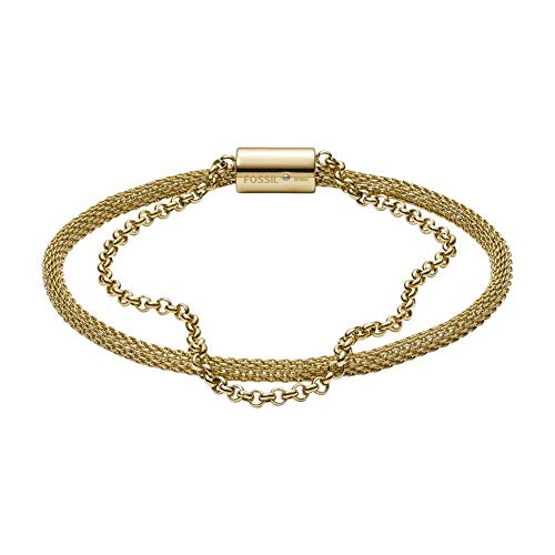Preisvergleich Produktbild Fossil Damen-Strangarmbänder Edelstahl zirkonia JF03022710