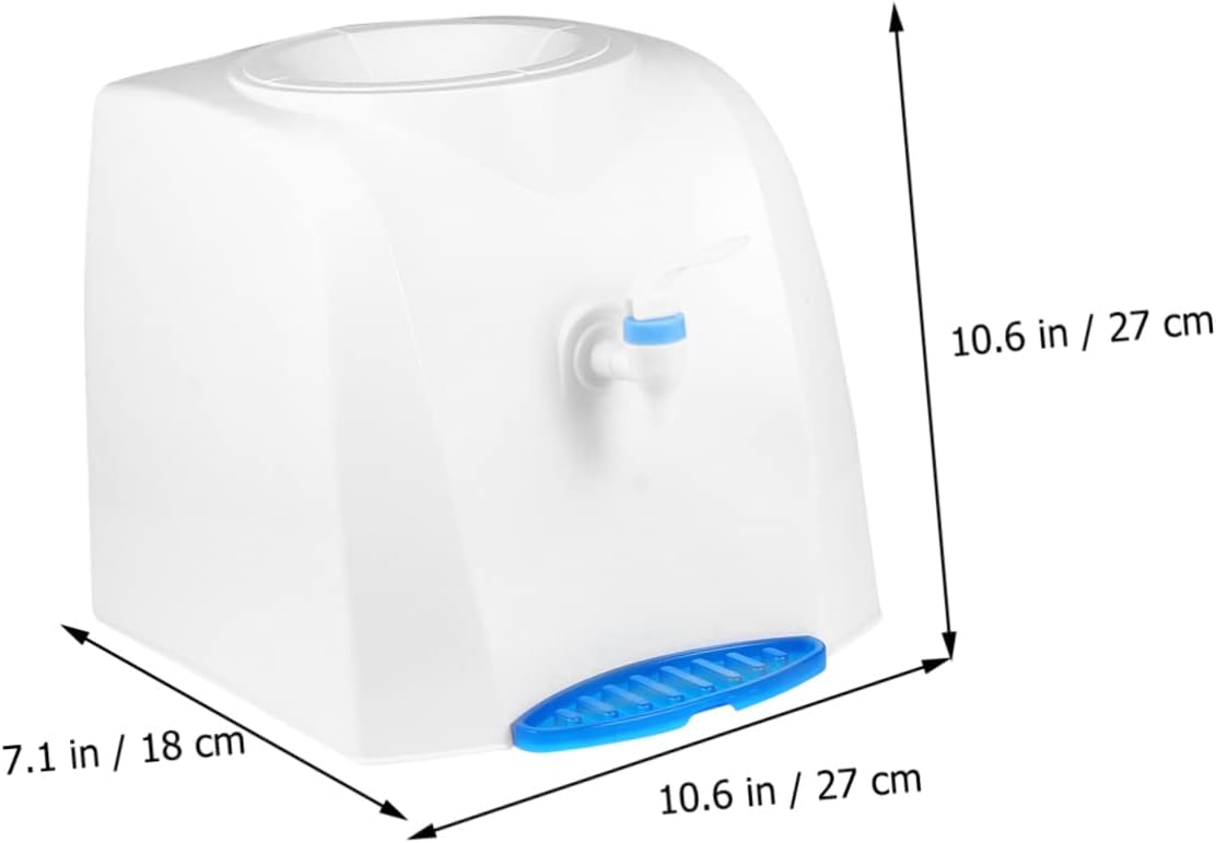 Portable Countertop Water Cooler Dispenser for Home and Office Easy to Use Bottle Stand with Safe Material and Efficient Pumping System