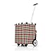 Produktbild reisenthel carrycruiser Einkaufsroller Trolley 42 x 47,5 x 32 cm / 40 l / Polyester glencheck red