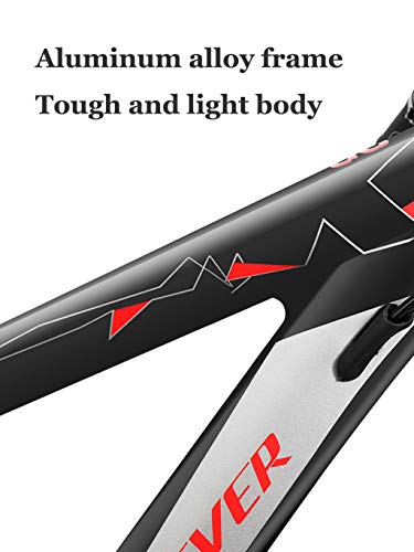 FEFCK Mountainbike Für Erwachsene/Mann/Teenager 33-Gang-Offroad-Aluminiumlegierung Ultraleichter Fahrräder Körper Dual-Shock-Scheibenbremse Mit Variabler Geschwindigkeit 26/29 Zoll Big Tire A 29inch – Bild 3