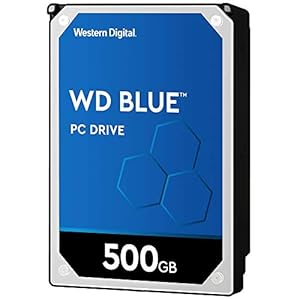 Western Digital Blue 500GB 2.5" 500GB Serie ATA III – Festplatten (2, 5 Zoll, 500GB, 5400rpm)