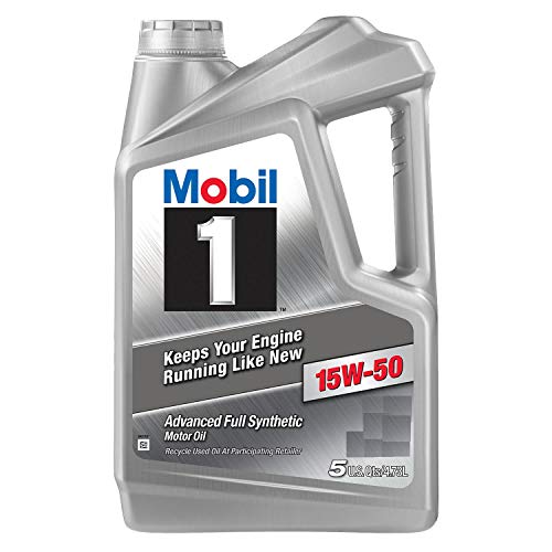 Oil Change information For 2014-2018 Chevrolet Corvette 6 Mobil 1 15W-50 Advanced Full Synthetic Motor Oil, 5 qts