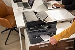 Brother DCP-L2647DW Imprimante laser monochrome compact sans fil, 250-Sheet Bac à papier, 50-Page Auto Document Feeder, double bande WiFi, Toner bonus - 1200 Imprimés